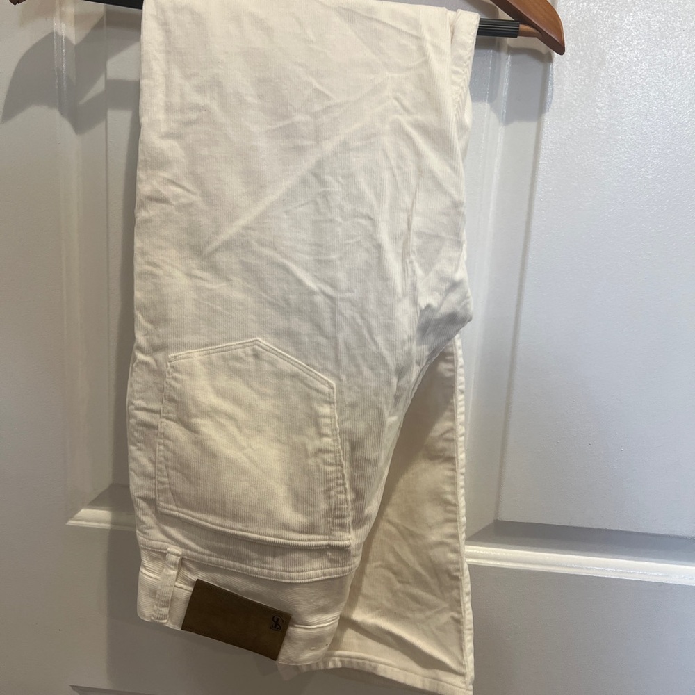 Men's White Jeans Todd Snyder corduroy